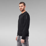 G-Star RAW® Moto Mesh Sweater Black