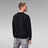 G-Star RAW® Moto Mesh Sweater Black