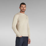 G-Star RAW® Classic Sport Knitted Sweater Beige