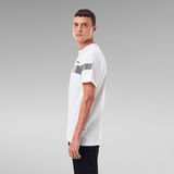 G-Star RAW® 1 Reflective Graphic T-Shirt White