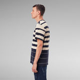G-Star RAW® Pixalated Stripe T-Shirt Dark blue