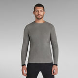 G-Star RAW® 3D Biker Knitted Sweater Grey