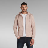 G-Star RAW® Premium Core Hooded Zip Sweater Pink