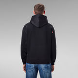 G-Star RAW® Contrast Hooded Sweater Black