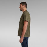 G-Star RAW® Mercerized C&S Loose T-Shirt Green