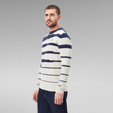 G-Star RAW® Broken Stripe Knitted Sweater Multi color