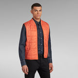 G-Star RAW® Lightweight Quilted Vest Orange