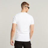 G-Star RAW® Basic T-Shirt 2-Pack Wit