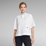 G-Star RAW® Swedish collar shirt wmn s\s White