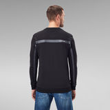 G-Star RAW® Lightweight Box Logo Pocket Sweater Black