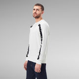 G-Star RAW® Raglan Taping Sweater White