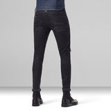 G-Star RAW® 5620 3D Zip Knee Skinny Jeans Schwarz