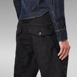 G-Star RAW® Flight Cargo Relaxed Tapered Cuffed Pants Black