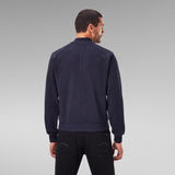 G-Star RAW® Bomber zip GR Sweater Donkerblauw