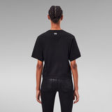 G-Star RAW® Raw. Graphic Slim T-Shirt Noir