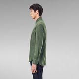 G-Star RAW® Panelled Pocket Slim Shirt Green