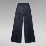 G-Star RAW® Deck Ultra High Wide Leg Jeans Donkerblauw