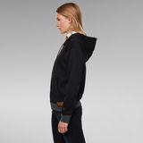 G-Star RAW® Premium Core Zip Through Hoodie Black