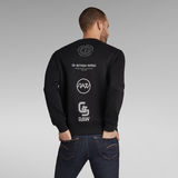 G-Star RAW® Multi Graphic Pocket Sweater Black