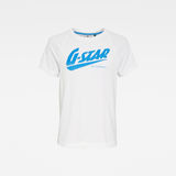 G-Star RAW® T-shirt Fast Raglan GR Blanc