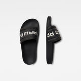 G-Star RAW® Sandales Cart Slide III Noir both shoes