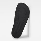 G-Star RAW® Cart Slide III Sandals Black sole view