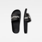 G-Star RAW® Cart Slide III Sandals Black both shoes