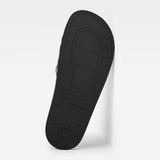 G-Star RAW® Cart Slide III Sandals Black sole view