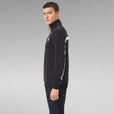 G-Star RAW® Lightweight Half Zip Track Sweater Black