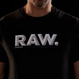 G-Star RAW® Reinforced Reflective Raw. Logo T-Shirt Black