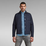 G-Star RAW® Sobrecamisa Quilted Azul oscuro