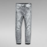 G-Star RAW® 3301 Mid Skinny Ripped Edge Ankle Jeans Grey