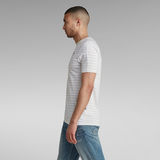 G-Star RAW® Korpaz Stripe Graphic Slim T-Shirt White