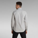 G-Star RAW® Panelled Pocket Slim Shirt Grey