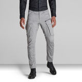 G-Star RAW® Rovic Zip 3D Straight Tapered Pants Grey