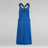 G-Star RAW® A-Line Dungaree Dress Medium blue