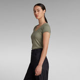 G-Star RAW® Eyben Slim Top Overdyed Green