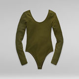 G-Star RAW® Low Back Body Top Green