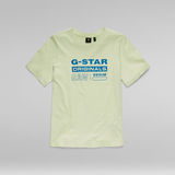 G-Star RAW® Originals Label Regular T-Shirt Green
