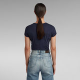 G-Star RAW® Camiseta Eyben Slim Azul oscuro