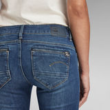 G-Star RAW® Jeans Midge Zip Mid-Waist Skinny Azul oscuro