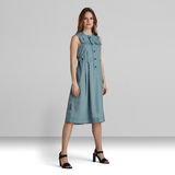 G-Star RAW® Fit And Flare Dress Grey