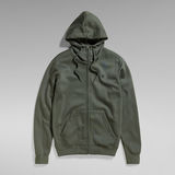 G-Star RAW® Premium Core Hooded Zip Sweatshirt Grau