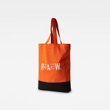 G-Star RAW® Sac shopper Canvas Artwork Orange