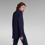 G-Star RAW® 3301 relaxed shirt wmn l\s Dark blue