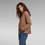 G-Star RAW® Cable Turtle Knit Brown