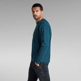 G-Star RAW® Lightweight Zip Pocket Relaxed Sweater Dark blue