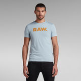 G-Star RAW® T-Shirt RAW. Slim Bleu moyen