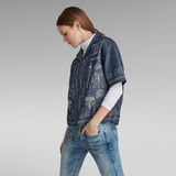 G-Star RAW® Hawaii Shirt Printed Dark blue