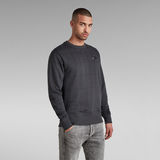 G-Star RAW® Quilted Sweater Grey